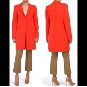 Carolina Belle Long orange blazer Size XS